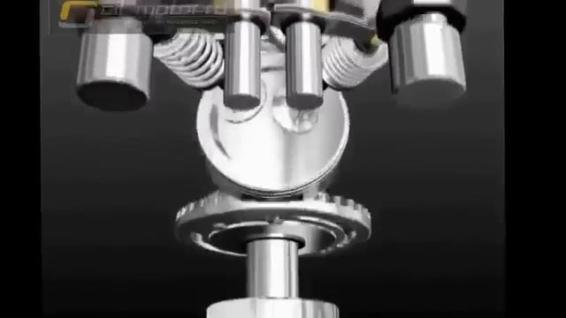 Как работает двигатель внутреннего сгорания ДВС 4 поршня смотреть онлайн