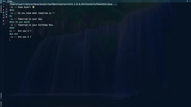 Fun Java program for a Happy birthday chat смотреть онлайн