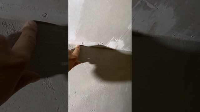 штукатурка по струнным маякам пред финиш