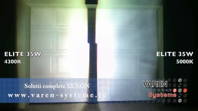 4300K vs 5000K - kit xenon 35W CANBUS "ELITE" GEN II смотреть онлайн
