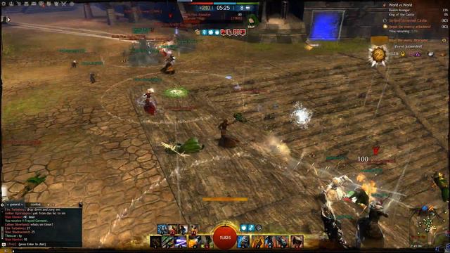gw2 defending the castle from 2 servers p2 gameplay walkthrough смотреть онлайн