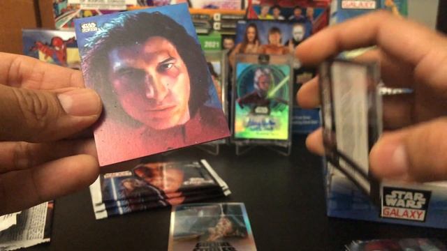 2021 Topps Star Wars Chrome Galaxy. Insane box!!!! 2 ??? sketch cards pulled. смотреть онлайн