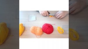 Урок технологии. Кукла из ниток.