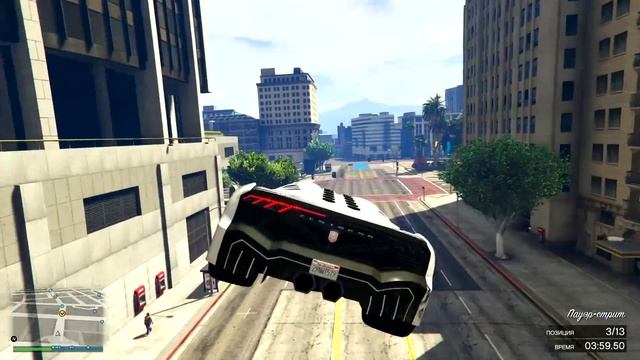 GTA 5 Online (PS4) - Дикие прыгуны! Михакер финишировал?