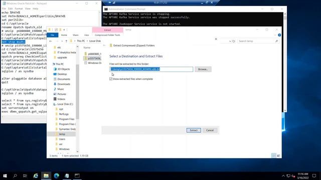 NetBackup IT Analytics Foundation: Windows – Apply Oracle Quarterly Patchset смотреть онлайн