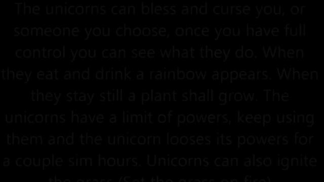 How to get the unicorn, cheats, and more! sims 3 pets смотреть онлайн