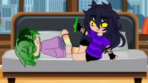 | 13 карт и хеллоуин |  [2/3] (ПикоВару и КуроНильколь) #гача #13карт #тикток