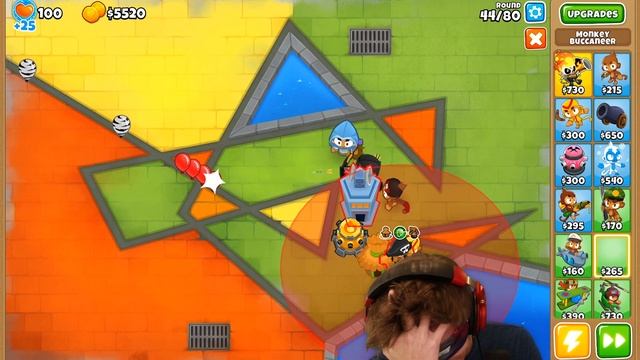 so i beat round 80 blind... (Bloons TD 6 With a Blindfold) смотреть онлайн