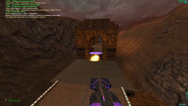 -|F8L|- Vs [KCG] - NixFix - Map: Beggars Run - 18/02/2004 - Tribes 2 Spawn CTF 8v8 4K 60FPS