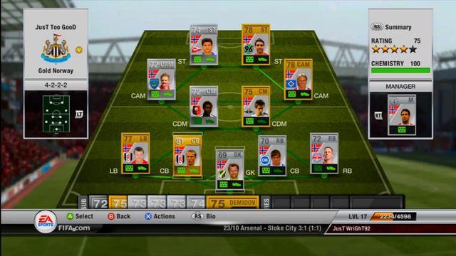 Fifa 12 Ultimate Team - Team Updates 27/10/2011 смотреть онлайн