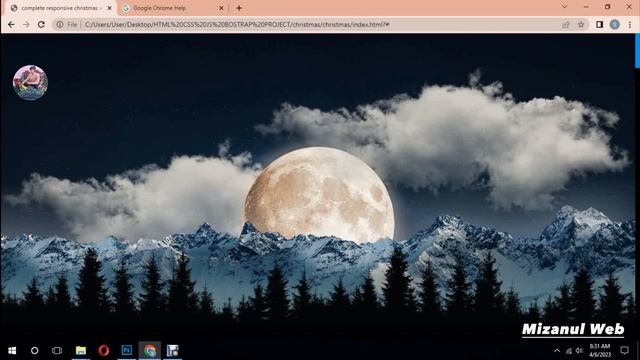 Christmas Website Design - HTML, CSS, SASS, _ Vanilla JavaScript смотреть онлайн