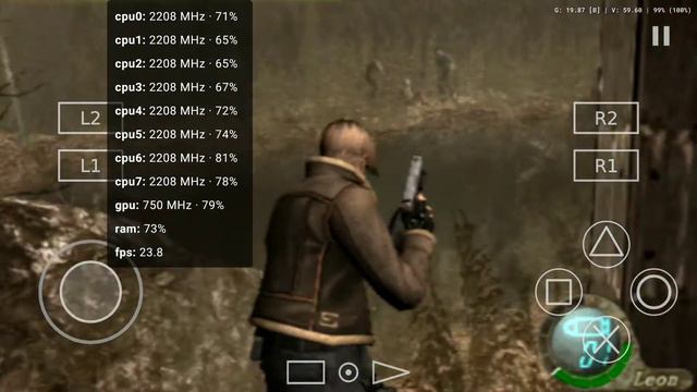 Resident Evil 4 Ps2 emulation on Redmi note 4 Aethersx2 v1.3 смотреть онлайн
