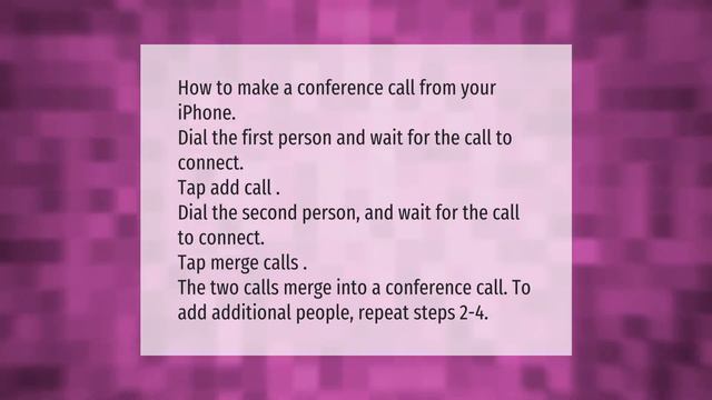 Why can't I do a conference call on my iPhone? смотреть онлайн