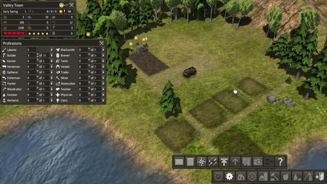 Banished - EP1 - surviving the first winter смотреть онлайн