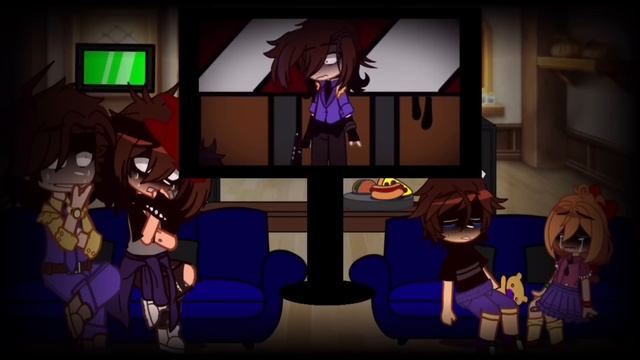 || Past Afton Family React To The Future || FNAF || My AU смотреть онлайн