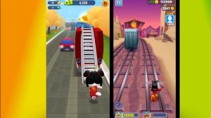 Subway Surfers World Tour VS Talking Tom Gold Run Lunar New Year Update Gameplay HD