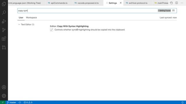 VS Code tips — Copying code with syntax highlighting смотреть онлайн