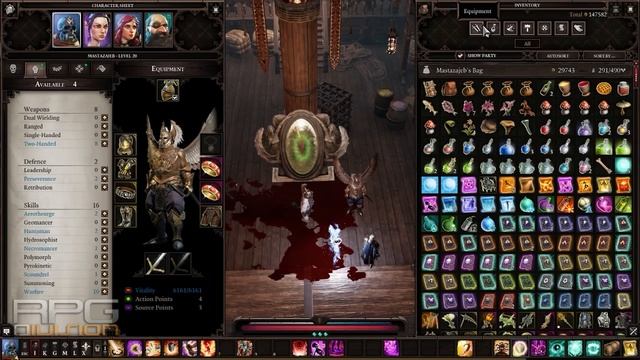 DIVINITY ORIGINAL SIN 2 - Dual Wield VS Two Handed Test смотреть онлайн