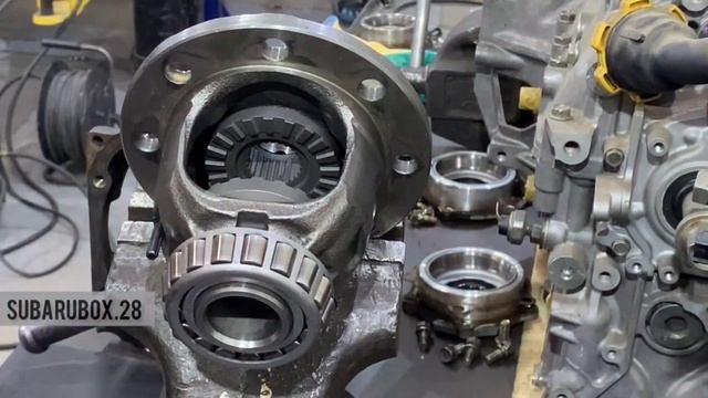 Жесткая блокировка в задний редуктор Subaru смотреть онлайн