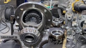 Жесткая блокировка в задний редуктор Subaru
