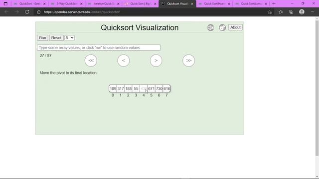 Algorithms: Quick Sort | Sec03Part13 | #GFG #GATE смотреть онлайн