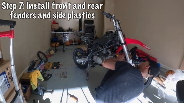 HOW TO BUILD A PIT BIKE | APOLLO RFZ 140cc | Mr2Moto смотреть онлайн