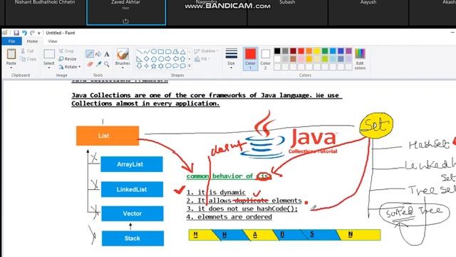 Different between set and ArrayList. Core Java смотреть онлайн