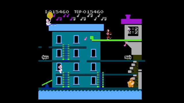Прохождение игры Popeye (Морячок) на приставке Dendy. смотреть онлайн