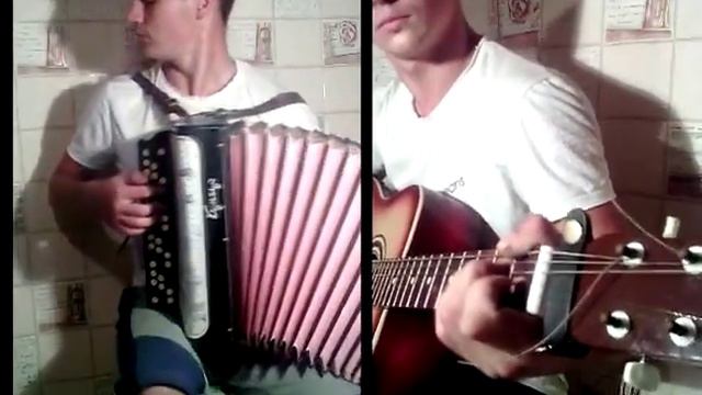 "Наутилус Помпилиус Крылья"-Дуэт баян и гитара смотреть онлайн