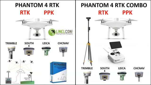 PHANTOM 4 RTK o PHANTOM 4 RTK + DRTK2 смотреть онлайн