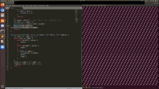 Quick sort, часть 1. смотреть онлайн