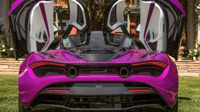 McLaren 720S Fux Fuchsia at Pebble Beach Concours d'Elegance 2017 смотреть онлайн