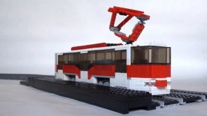 ТРАМВАЙ БКМ 62103 из ЛЕГО