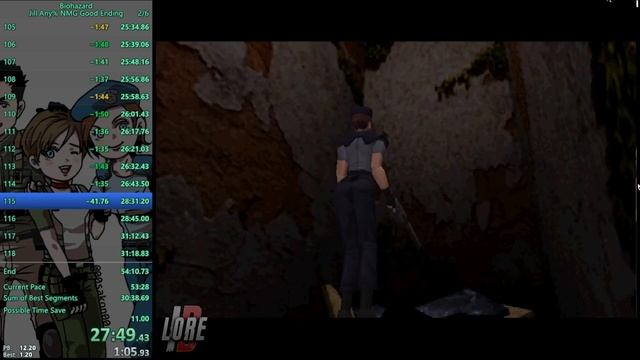 Resident Evil 1 Speedrun (PC) | Jill - Best Ending - No Glitch - Any % (55:28) смотреть онлайн