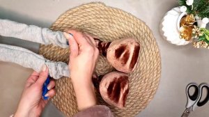 Скандинавский гном на ножках своими руками/DIY gnome