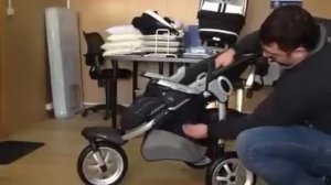 Разбор прогулочной коляски Peg Perego GT3 для установки люльки