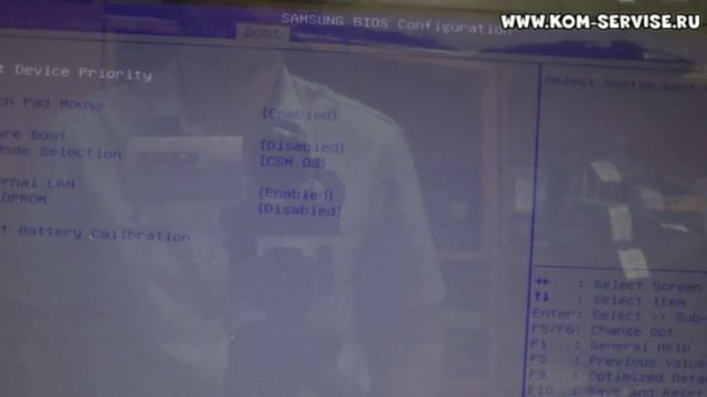 Как зайти и настроить BIOS ноутбука SAMSUNG mp370 для установки WINDOWS 7 или 8 с флешки или диска. смотреть онлайн
