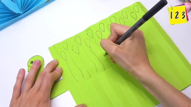 Paper toy Peacock | DIY paper crafts смотреть онлайн