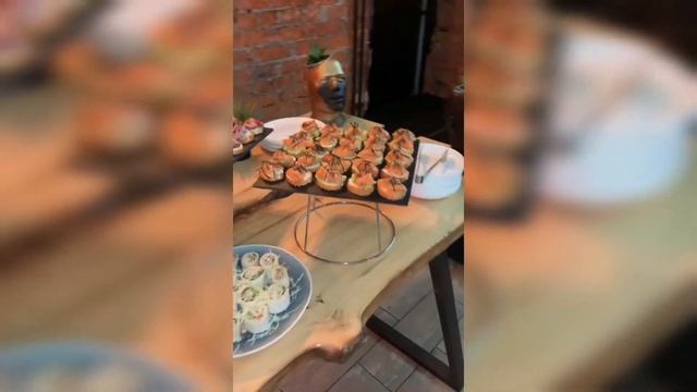 Самые вкусные закуски для фуршета P.P.J.V Catering в Москве смотреть онлайн