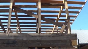 Односкатная крыша своими руками