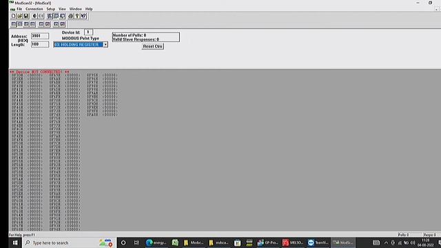 How to Received data from Energy meter(Modbus data) to modscan through RS485 Protocol. смотреть онлайн