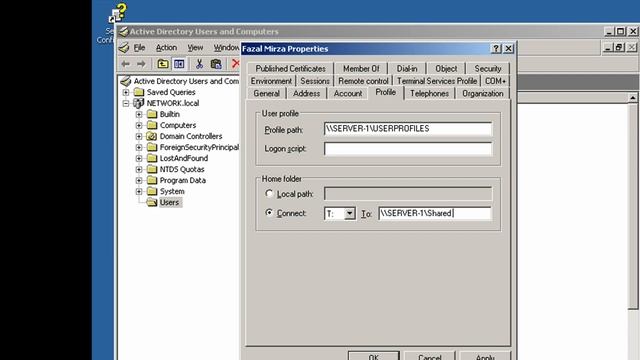 Creating User Accounts - Windows Server 2003 R2 смотреть онлайн