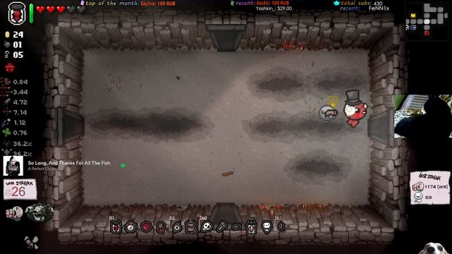 [#027] Иден стрик на 4 Цели - Билд из банки | The Binding of Isaac: Repentance смотреть онлайн