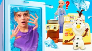 Где Эльза Холодное Сердце? Анна ищет сестру в кафе! Ищем игрушки по подсказкам вместе с Тойклаб