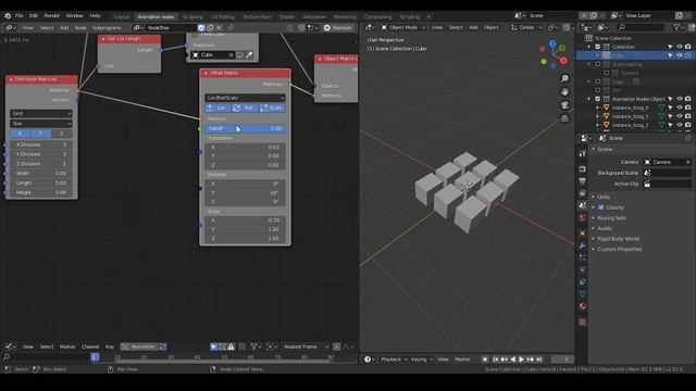 [Tut] Vector and Matrix P2 - application; Blender Animation Nodes; AN-fundamental смотреть онлайн