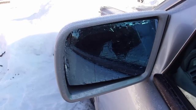 Подогрев зеркала Mercedes W210.Heated mirrors. смотреть онлайн