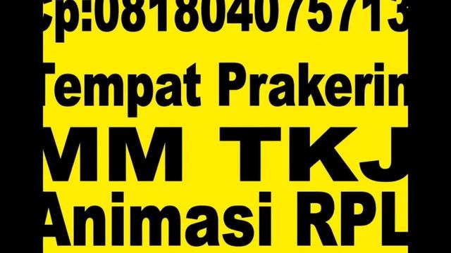 Tempat Prakerin Multimedia | Tempat Prakerin TKJ | Tempat Prakerin RPL смотреть онлайн