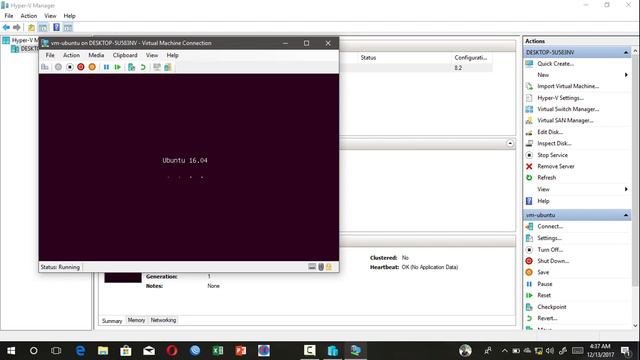 Create Linux Virtual Machine On Windows 10 Using Hyper-V смотреть онлайн