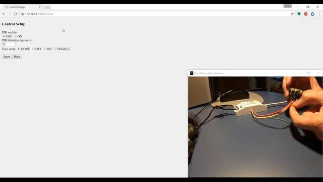 Sonoff Relay добавление поддержки датчика движения смотреть онлайн