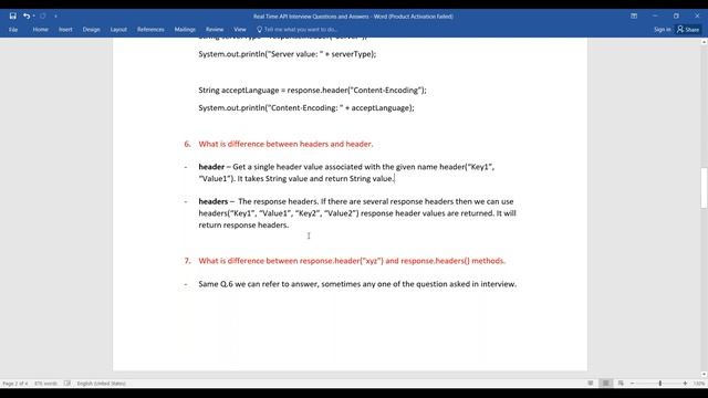 API Testing Interview Questions and Answers | RestAssured Interview Questions смотреть онлайн